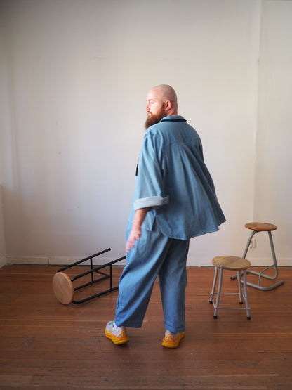 Astrid Shirt in Lightweight 6oz Denim (100% Cotton)