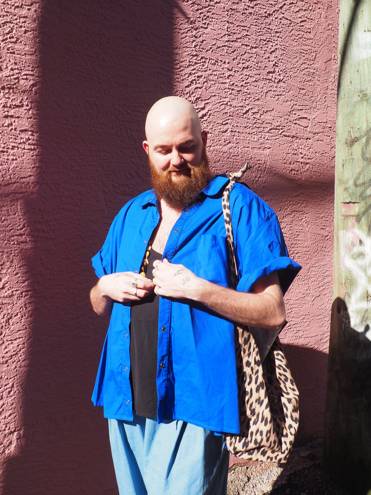 Loud Leopard × Connally Goods Leopard Print Tote Bag (Limited Edition)