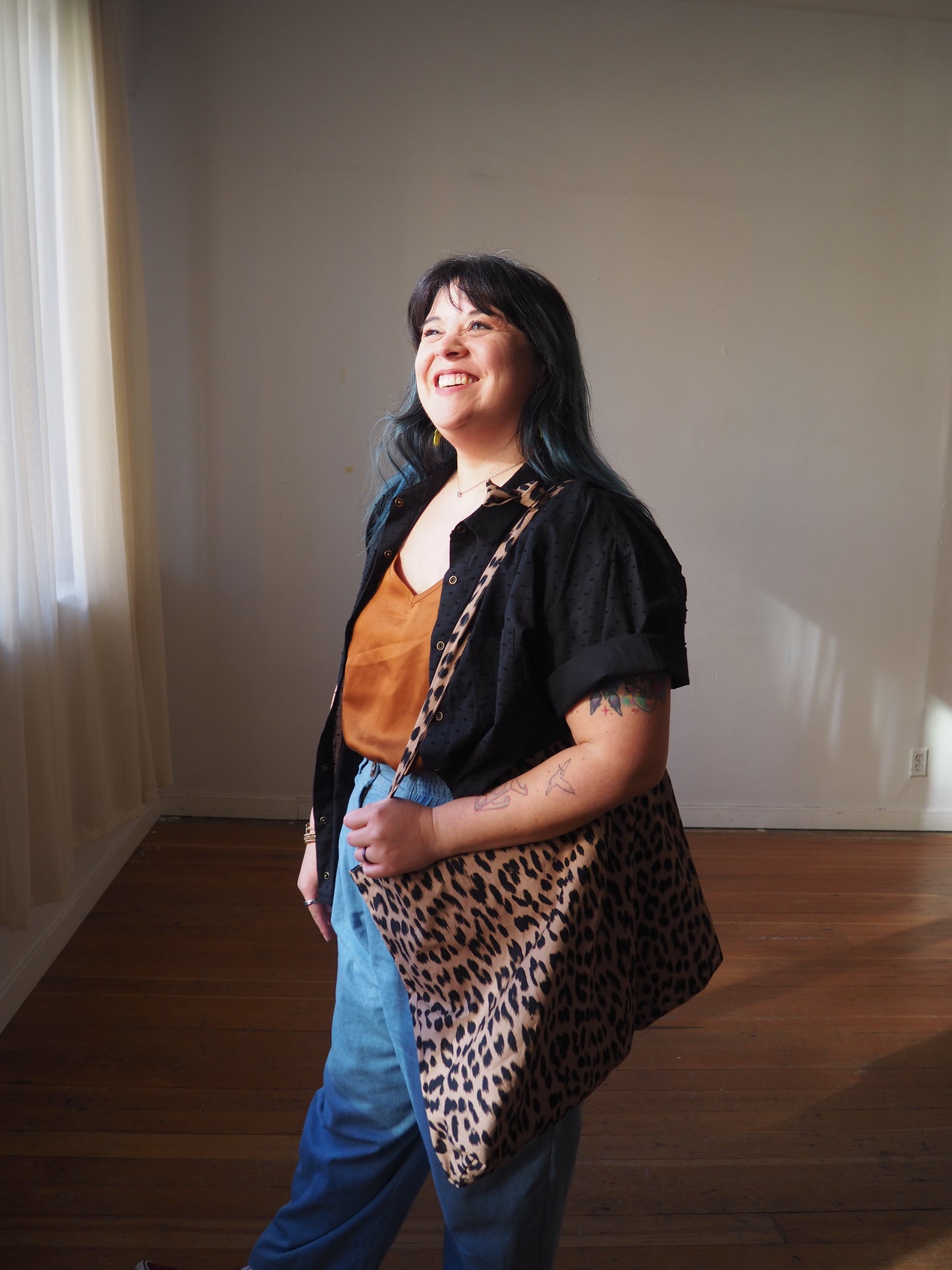 Loud Leopard × Connally Goods Leopard Print Tote Bag (Limited Edition)