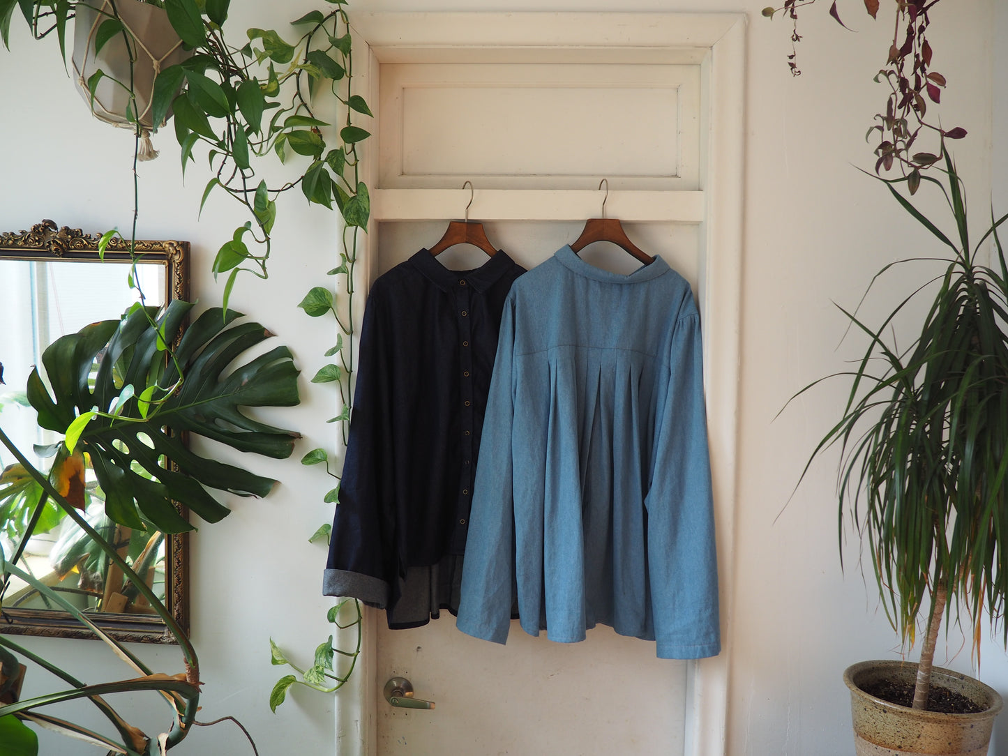 Astrid Shirt in Lightweight 6oz Denim (100% Cotton)