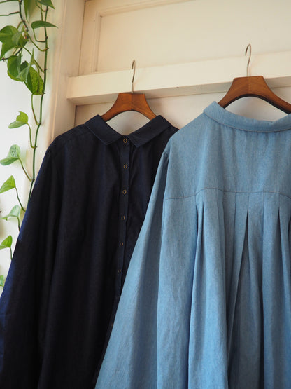 Astrid Shirt in Lightweight 6oz Denim (100% Cotton)