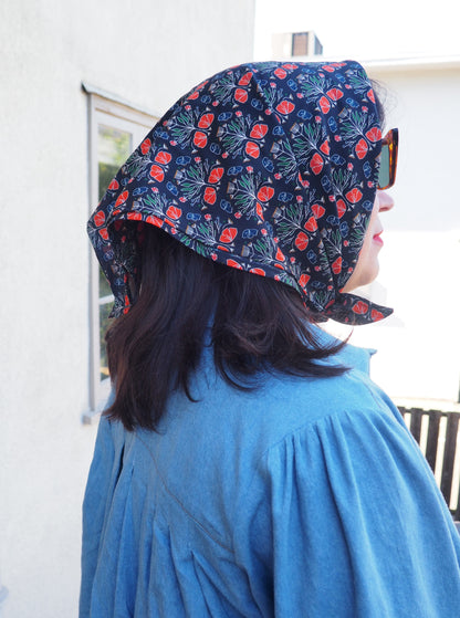 Folk Art Printed Cotton Bandana