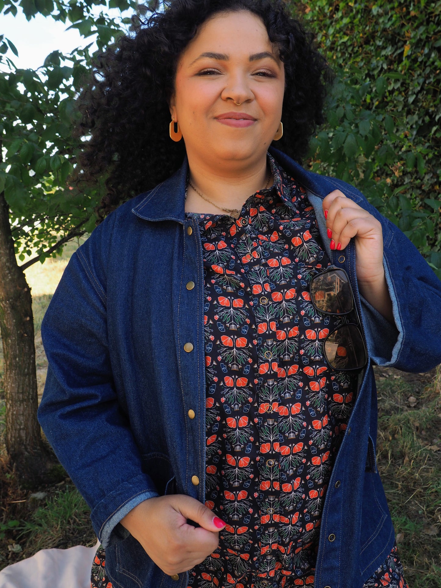 Fay Denim Chore Coat