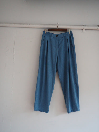 Amy Trousers in Chambray Cotton