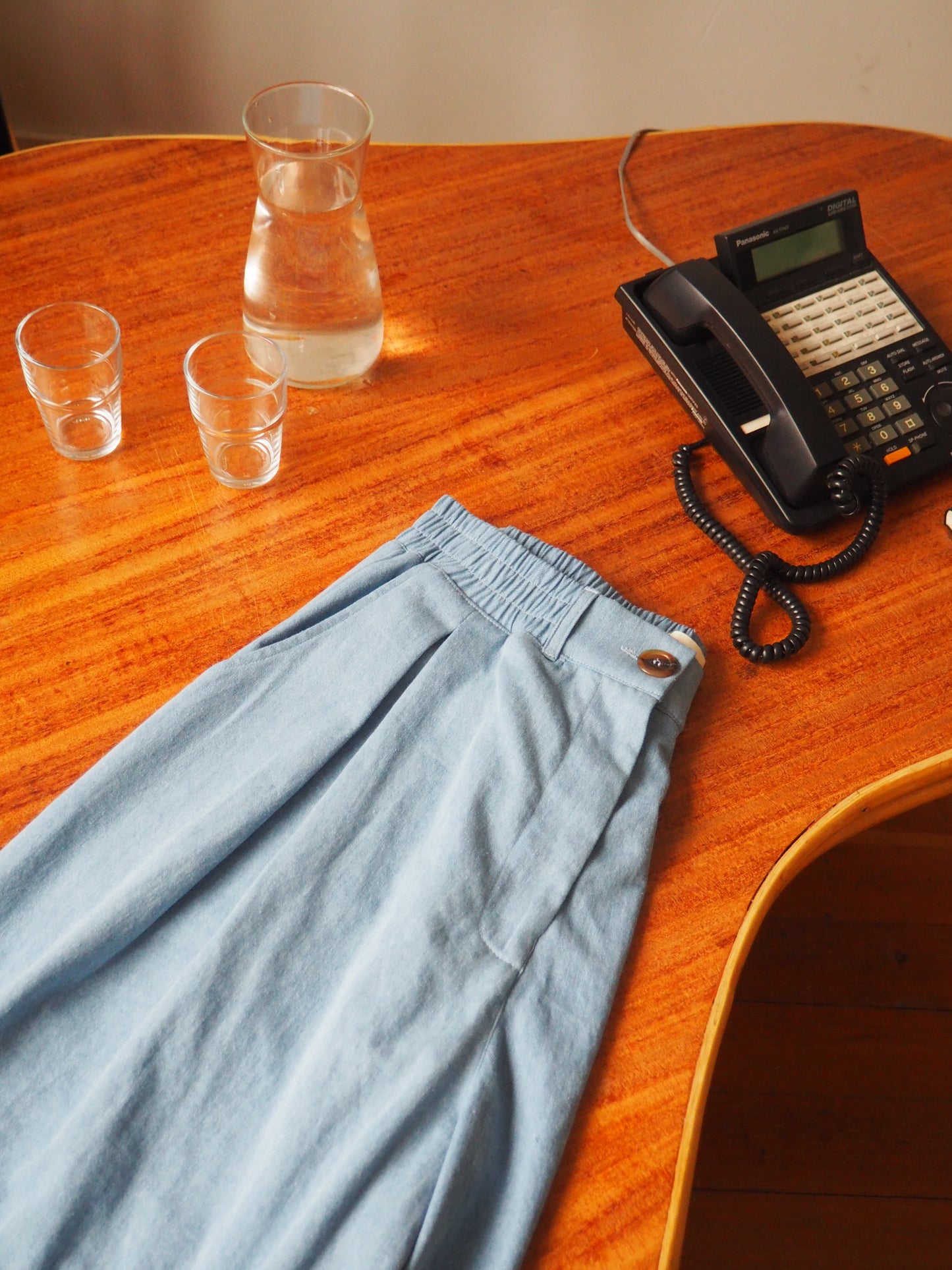 Chambray Amy Trousers by Connally Goods