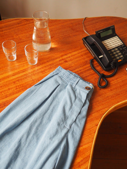 Chambray Amy Trousers by Connally Goods
