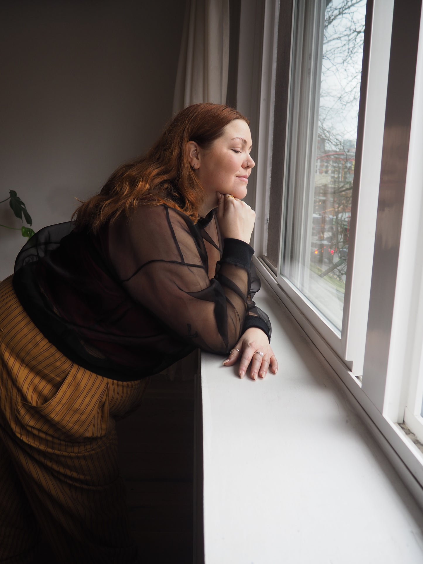 Katrina Silk Organza Pullover