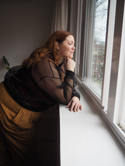 Katrina Silk Organza Pullover