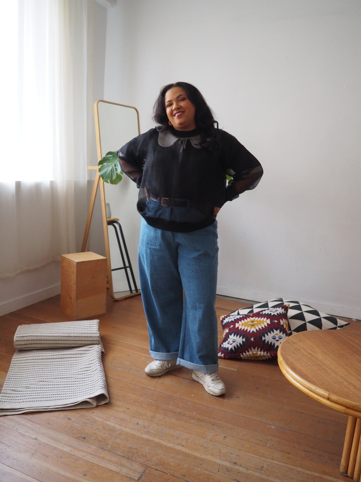 Katrina Silk Organza Pullover