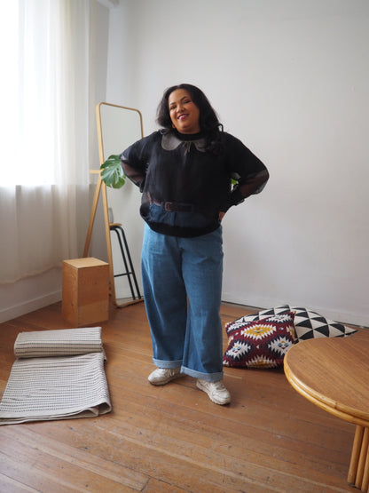 Katrina Silk Organza Pullover