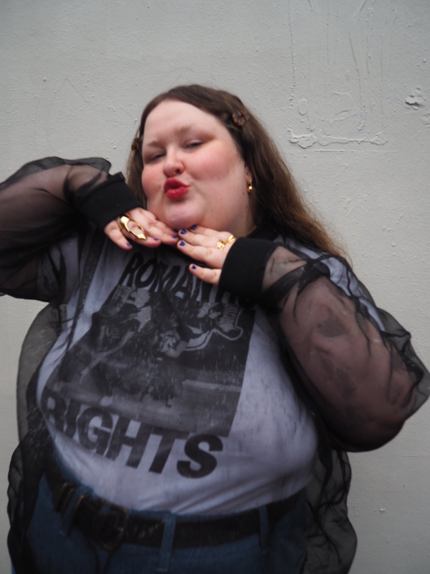 Katrina Silk Organza Pullover