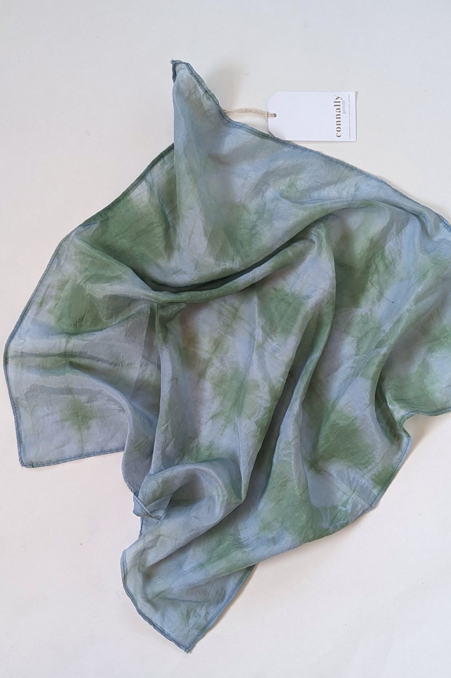 Hand Dyed Silk Scarf by Connally Goods