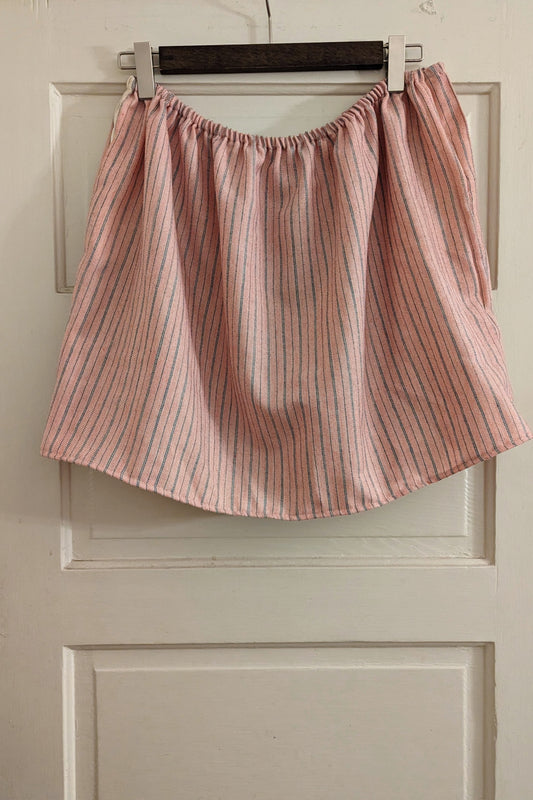 Vintage Striped Wool Twirly Skirt (Sample Sale, Size XL)