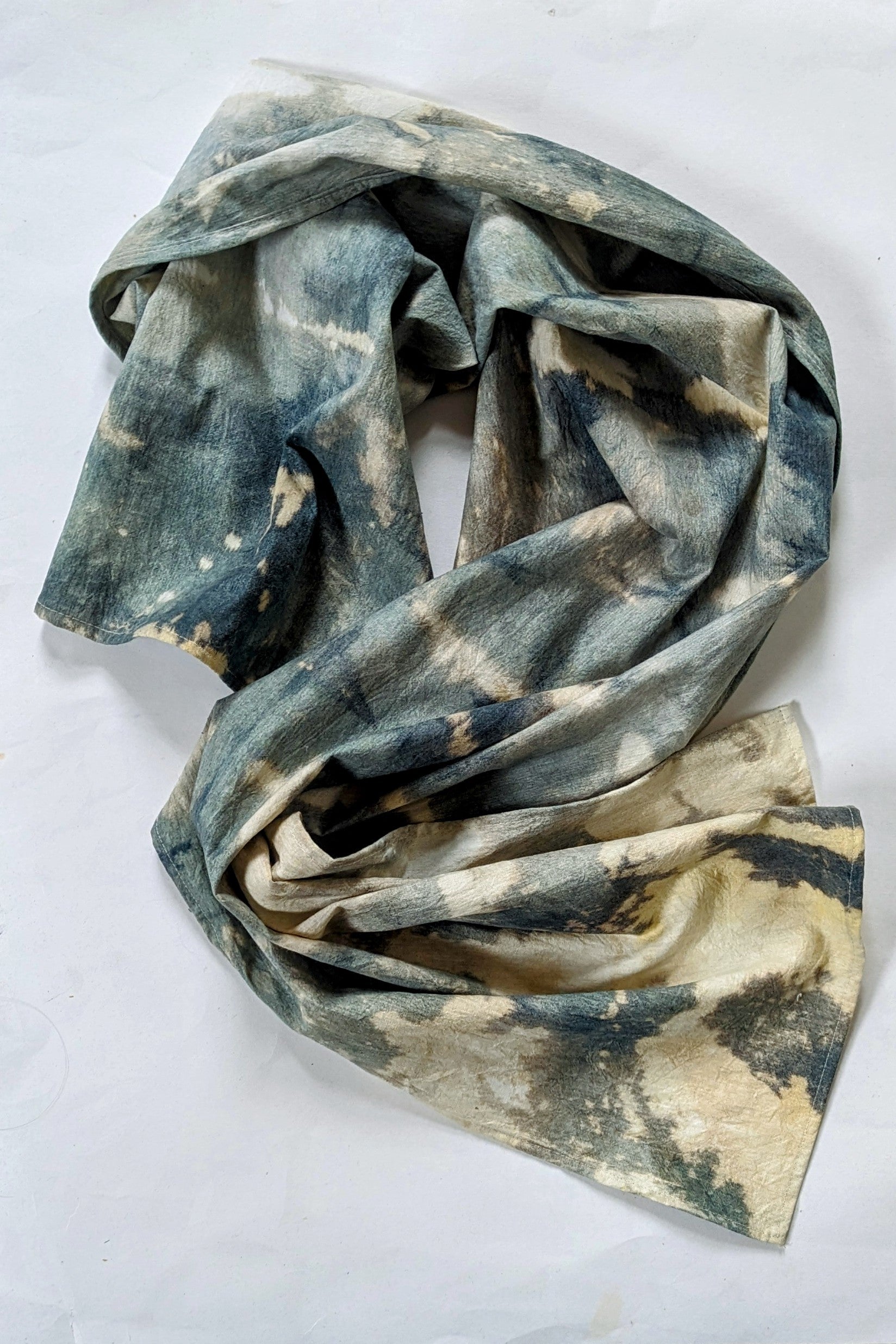 Hand Dyed Organic Cotton Scarf by Connally Goods