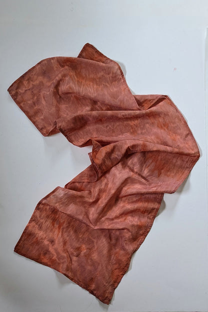 Hand Dyed Silk Scarf