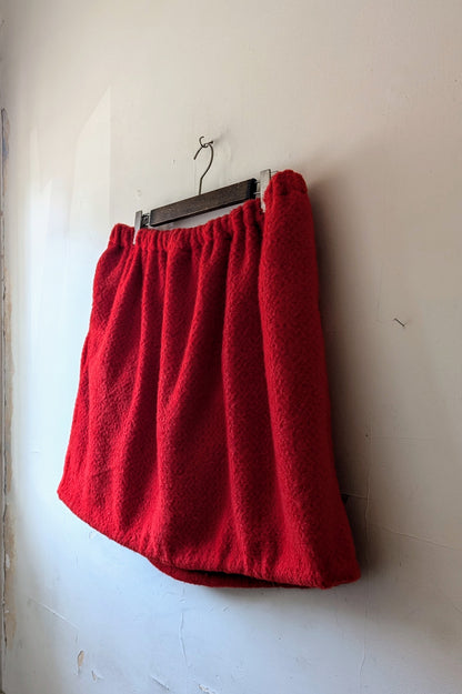 Red Lined Wool Twirly Skirt (Sample Sale, Assorted Sizes)