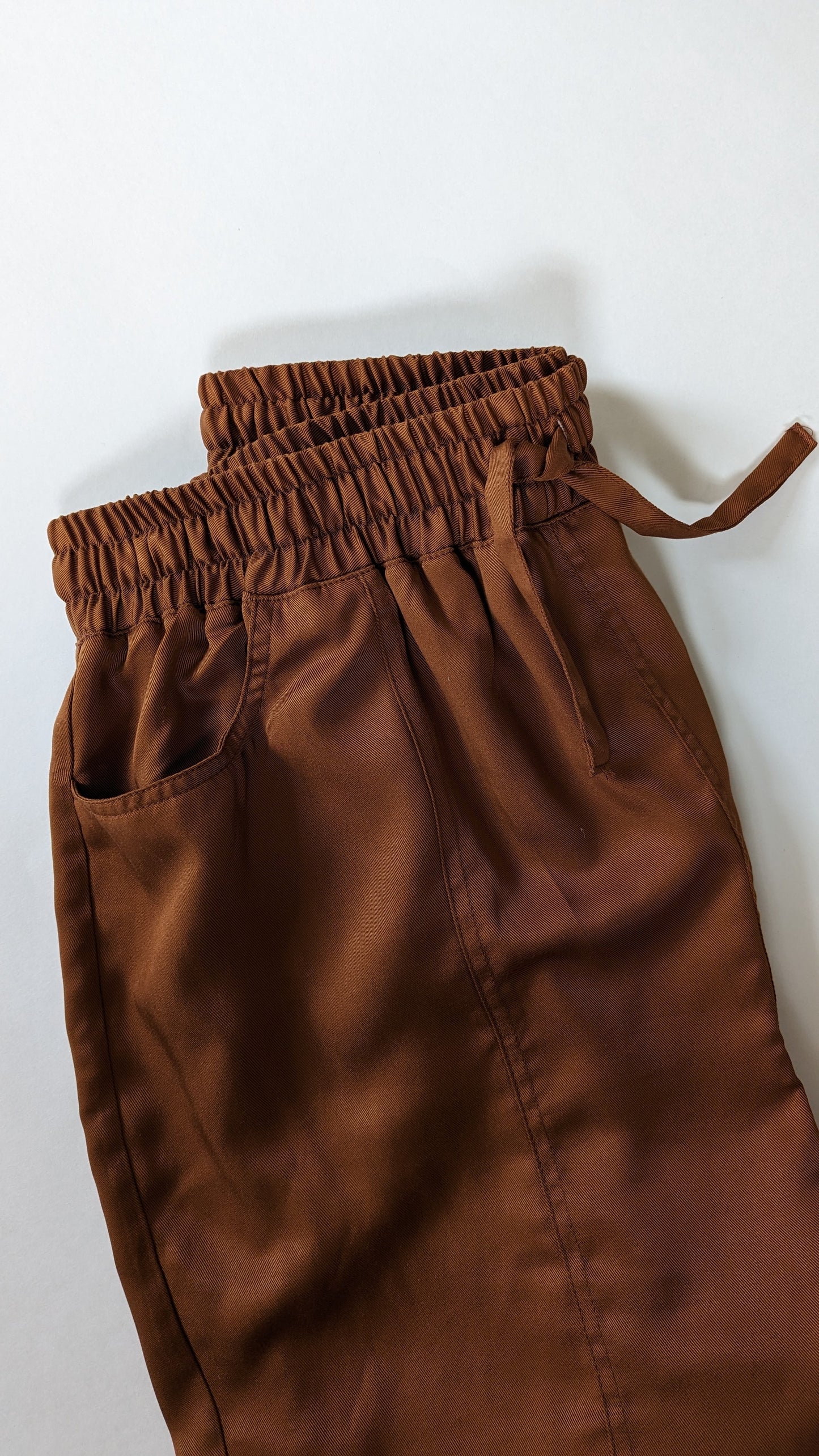 Ramona Utility Trousers (Long)- Cedar Tencel Twill by Connally Goods