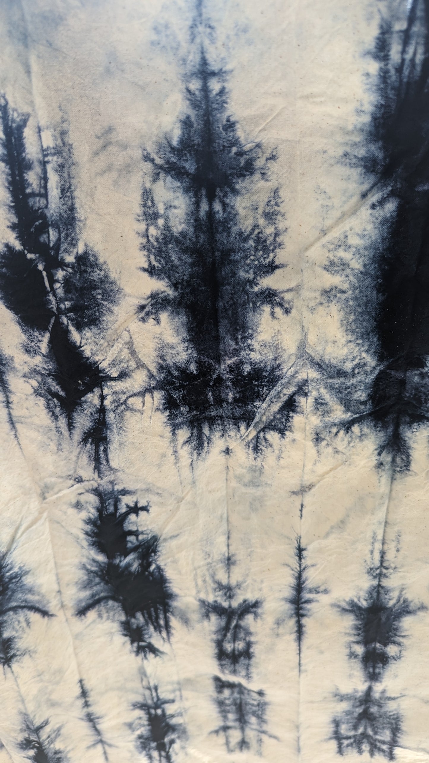 PREORDER: Hand Dyed Organic Cotton Bedspread Blanket (OOAK - Indigo ) by Connally Goods