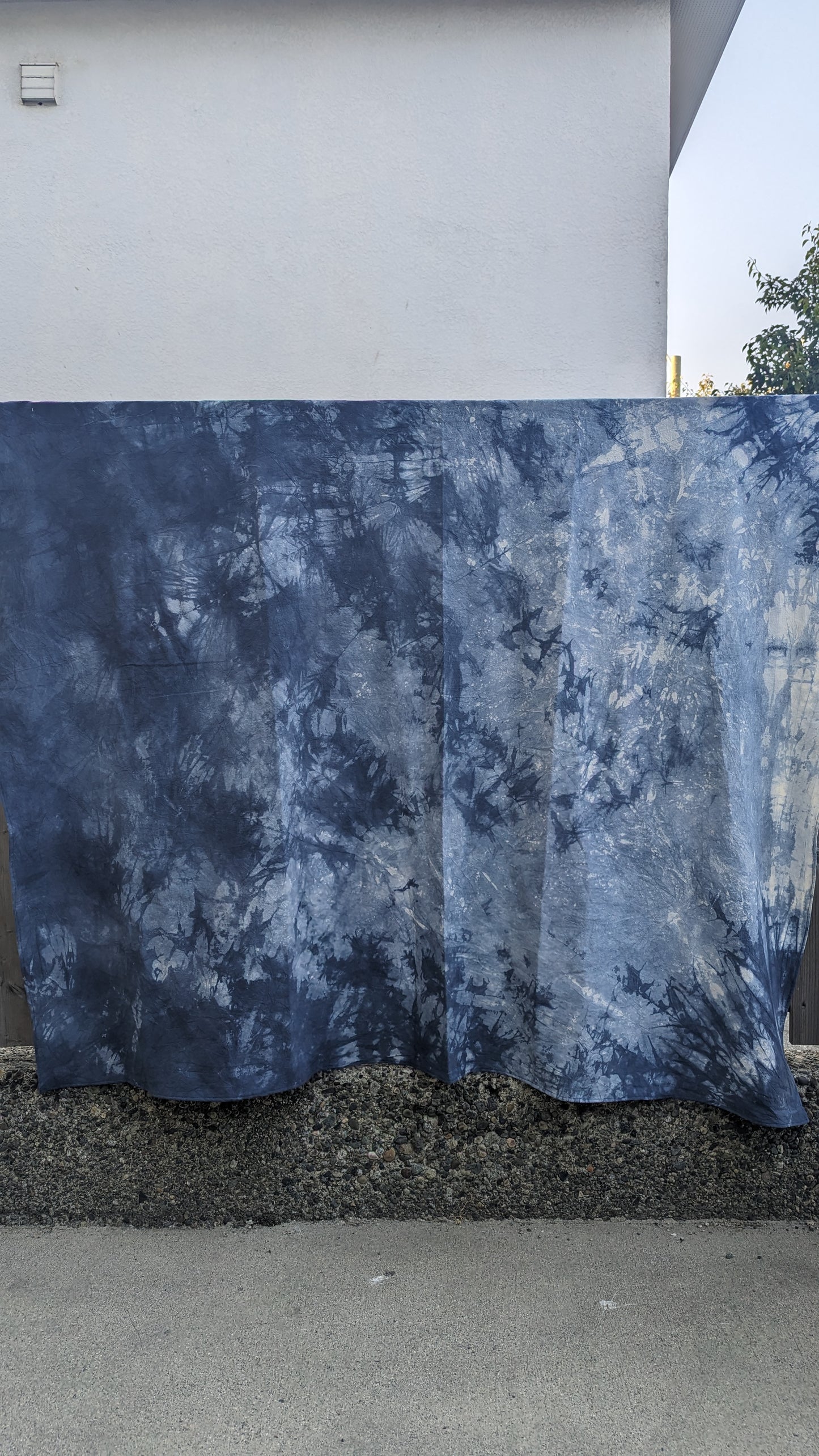 PREORDER: Hand Dyed Organic Cotton Bedspread Blanket (OOAK - Indigo ) by Connally Goods