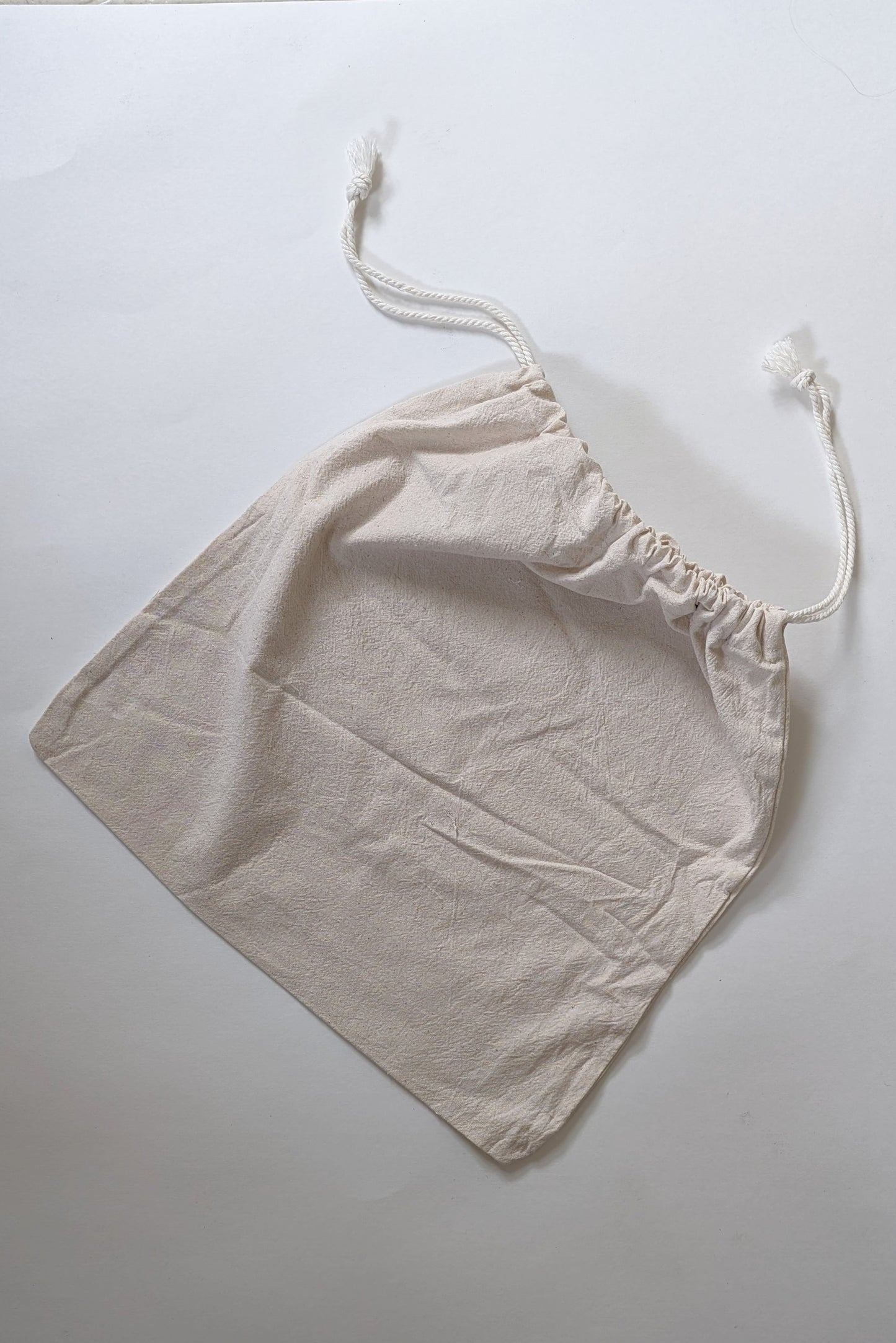 The Wash Bag - Organic Cotton Washable Drawstring Bag by Connally Goods