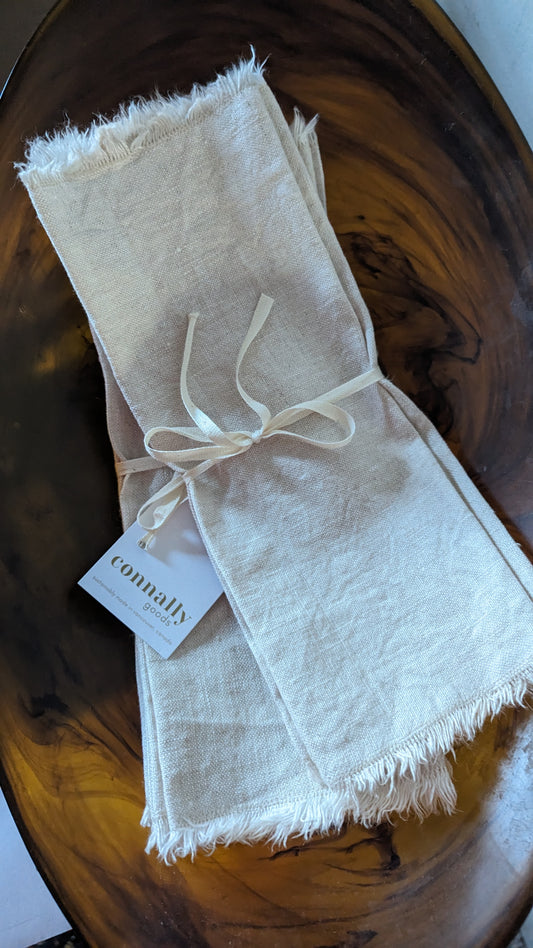 Linen Napkin Set by Connally Goods