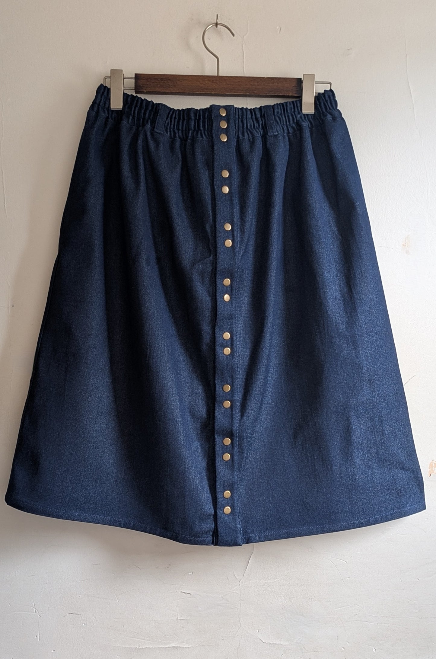 Pre-Order: Sadie Skirt in Japanese Raw Denim