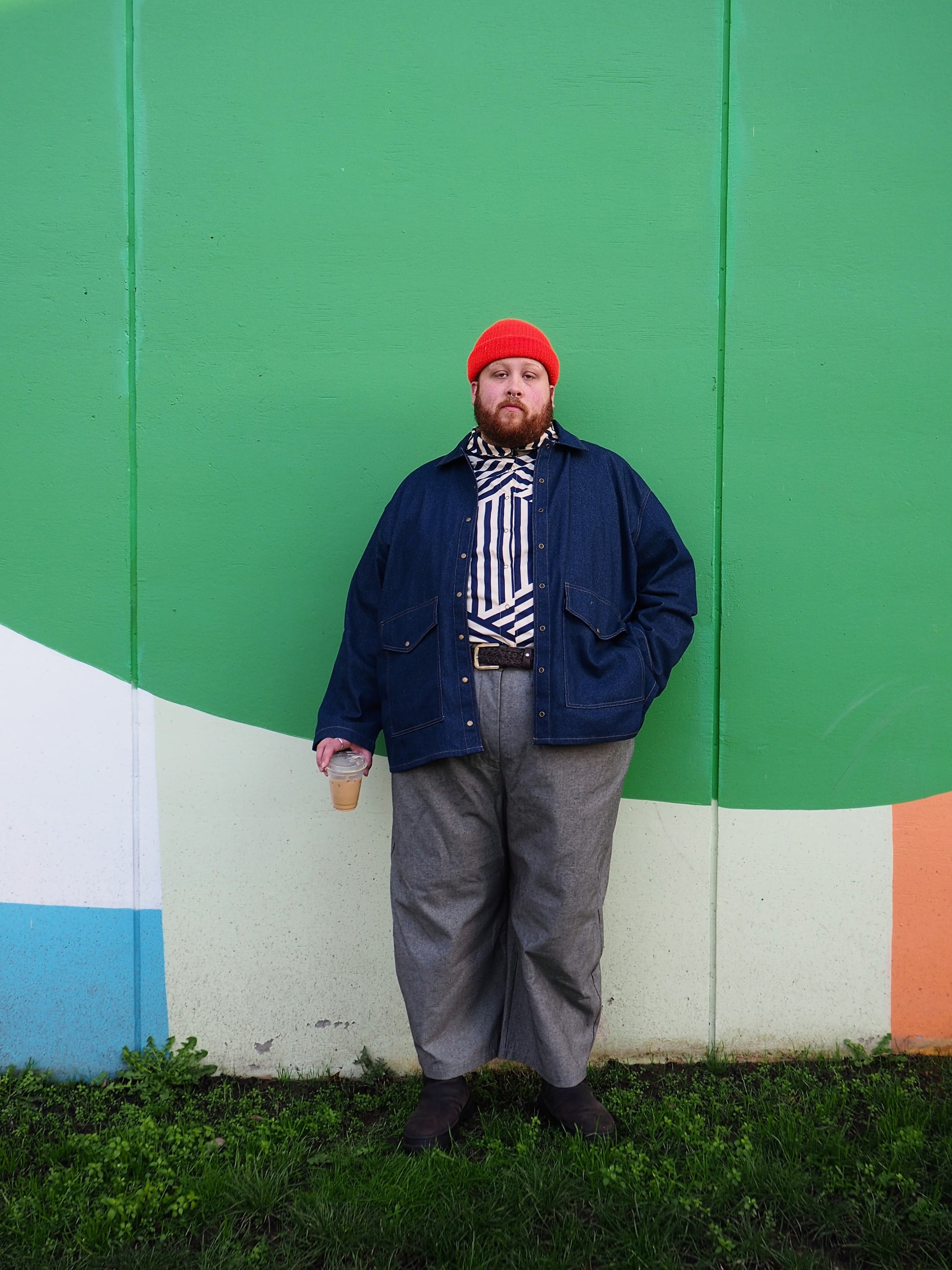 Fay Denim Chore Coat by Connally Goods