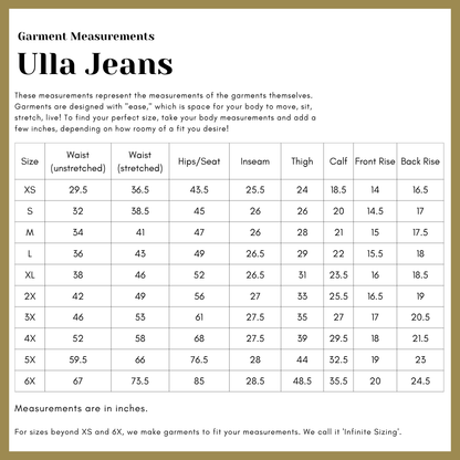 The Ulla Jeans in Acid Wash (Limited Edition)