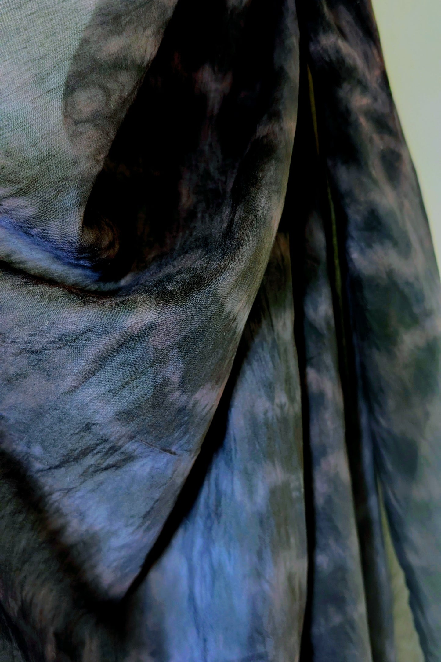 Coastal Shadows Silk Scarf by Connally Goods