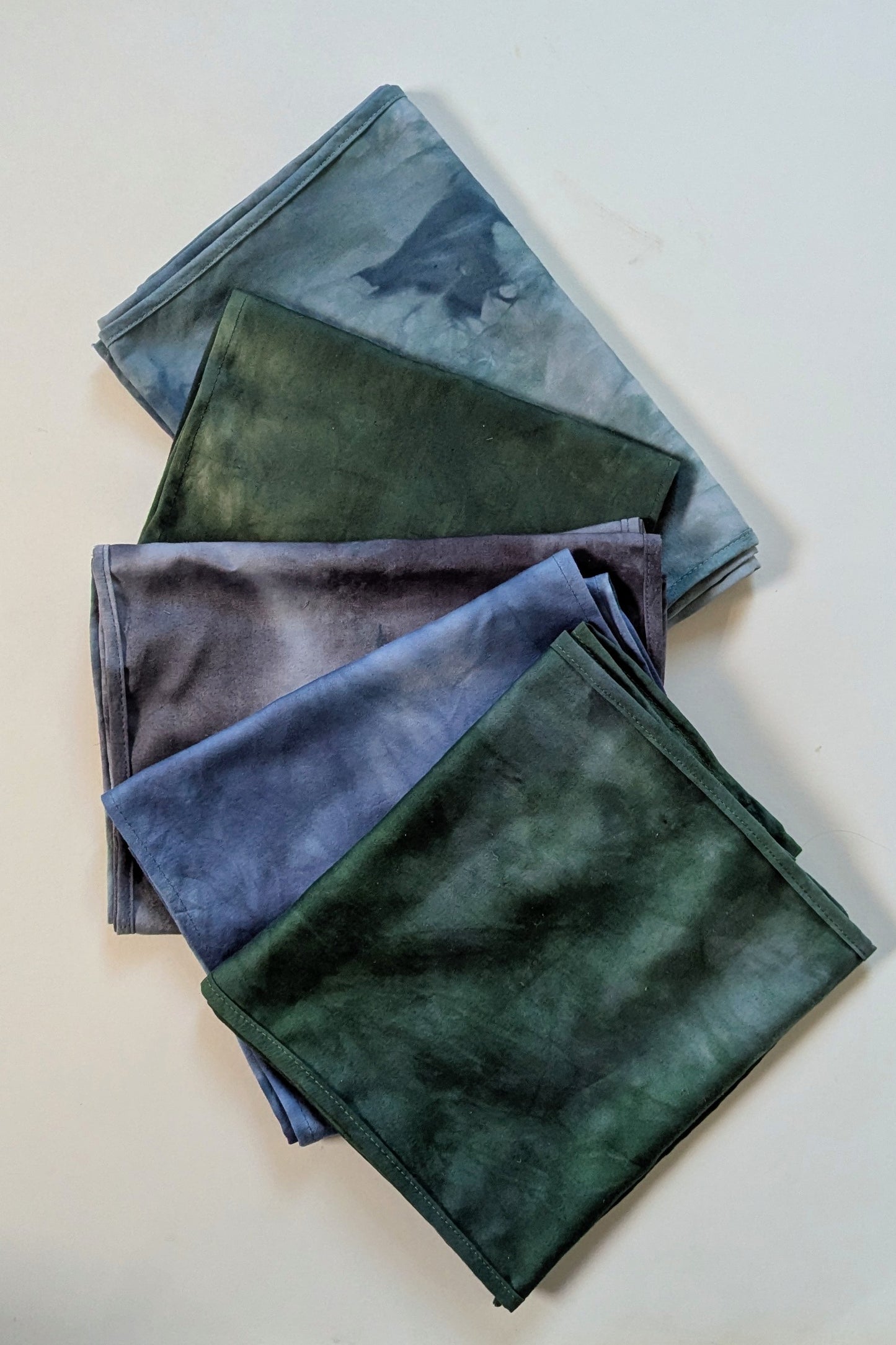 Hand-Dyed Superwash Cotton Scarf (Limited Edition)