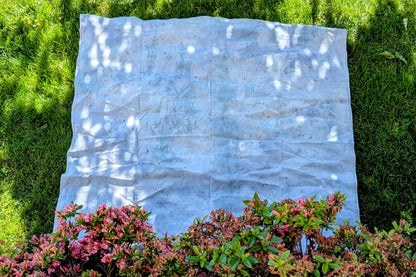 Hand Dyed Organic Cotton Blanket