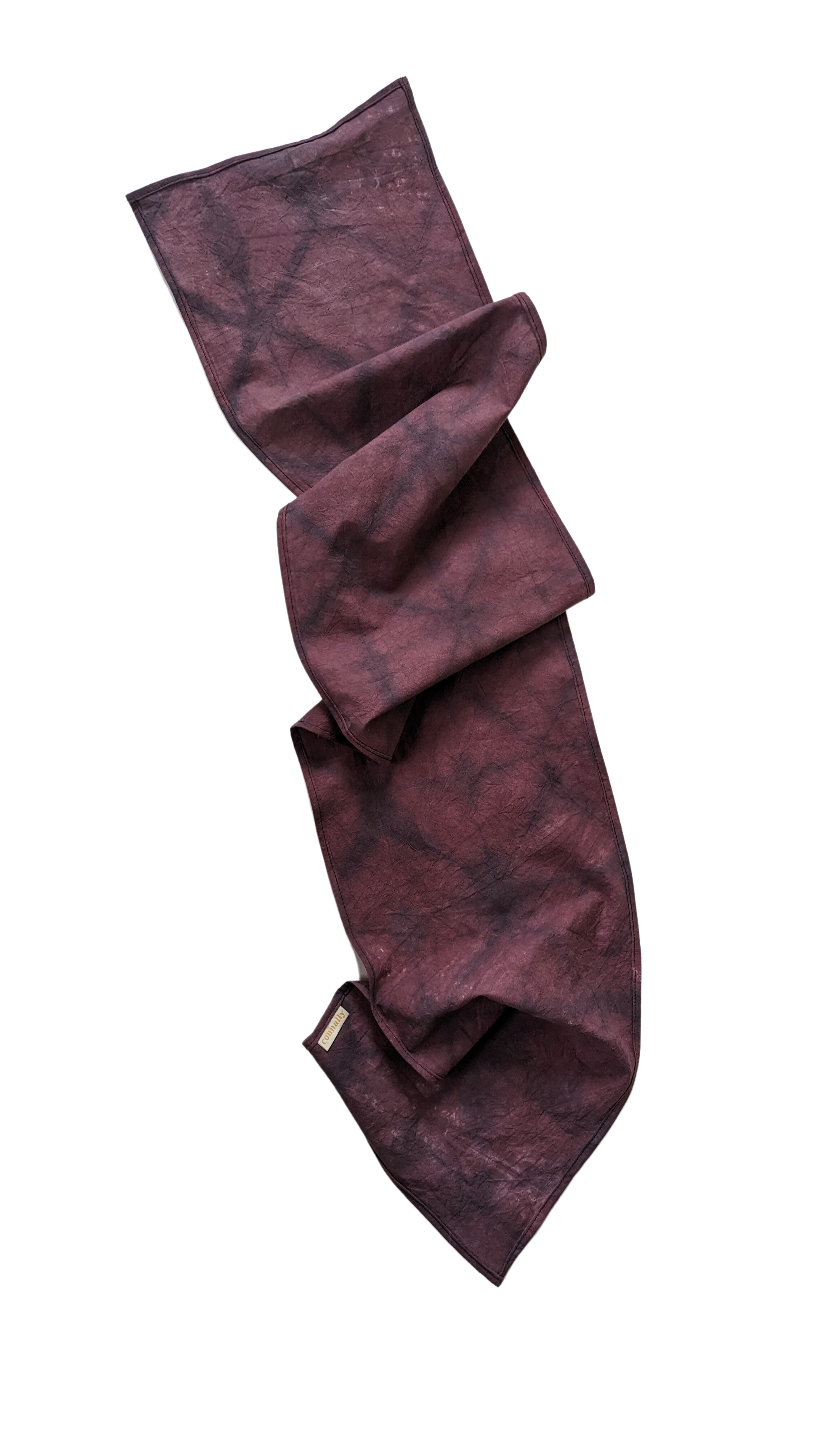 Hand Dyed Organic Cotton Scarf