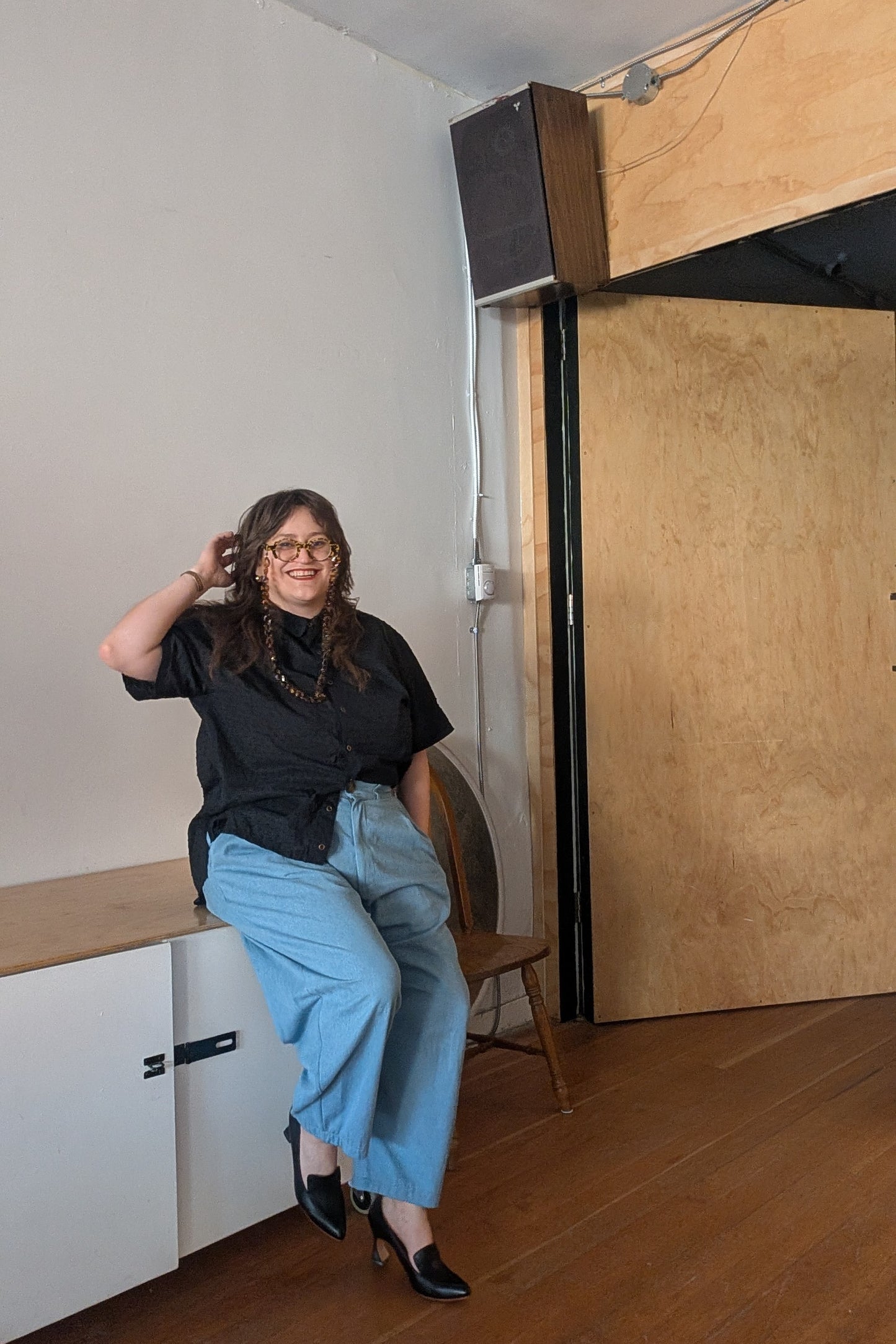 Chambray Amy Trousers by Connally Goods