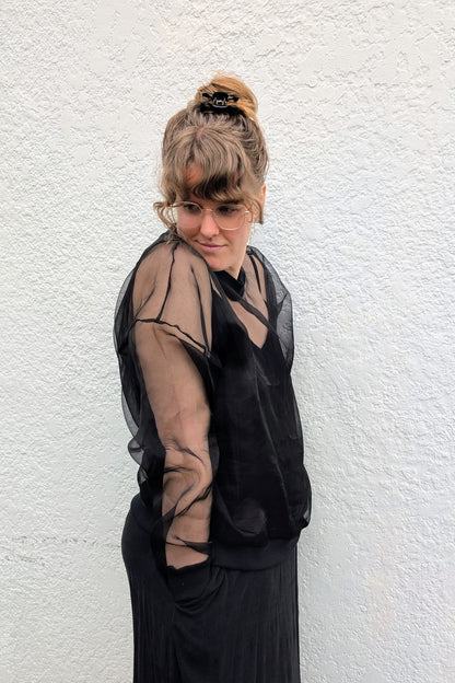 Katrina Silk Organza Pullover