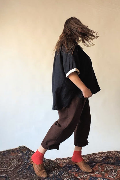 Lola Shirt in Cotton-Linen (Pre-Order)