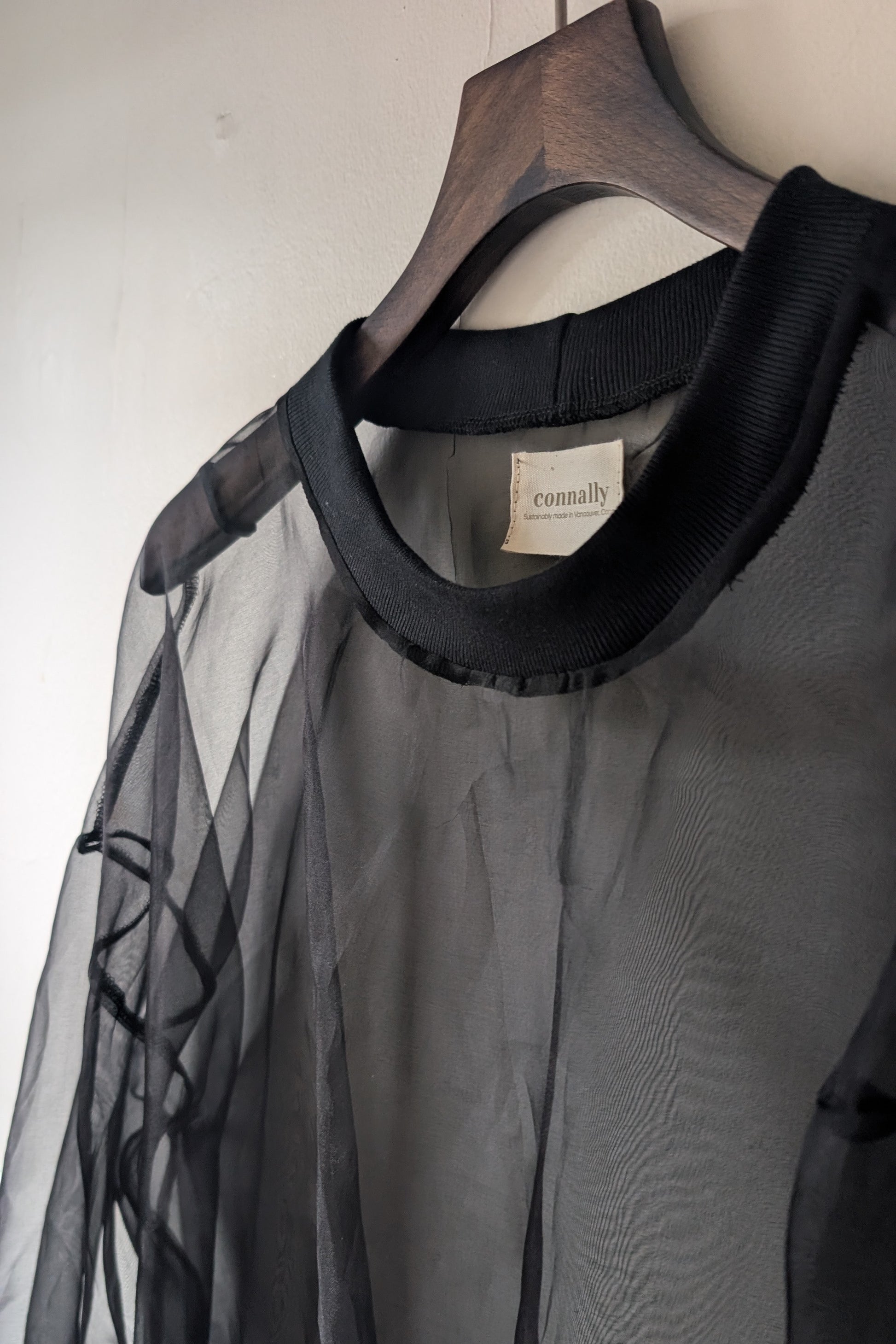 Katrina silk organza pullover