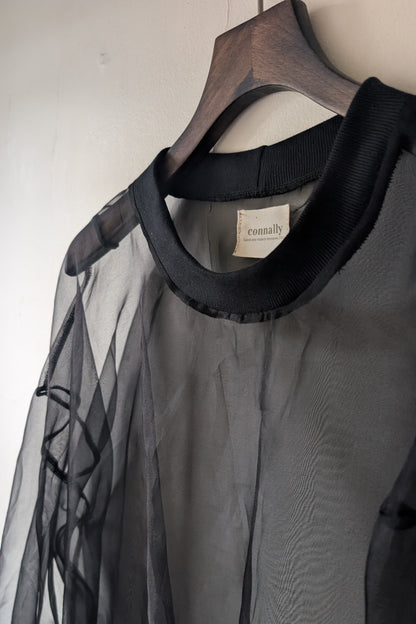 Katrina silk organza pullover