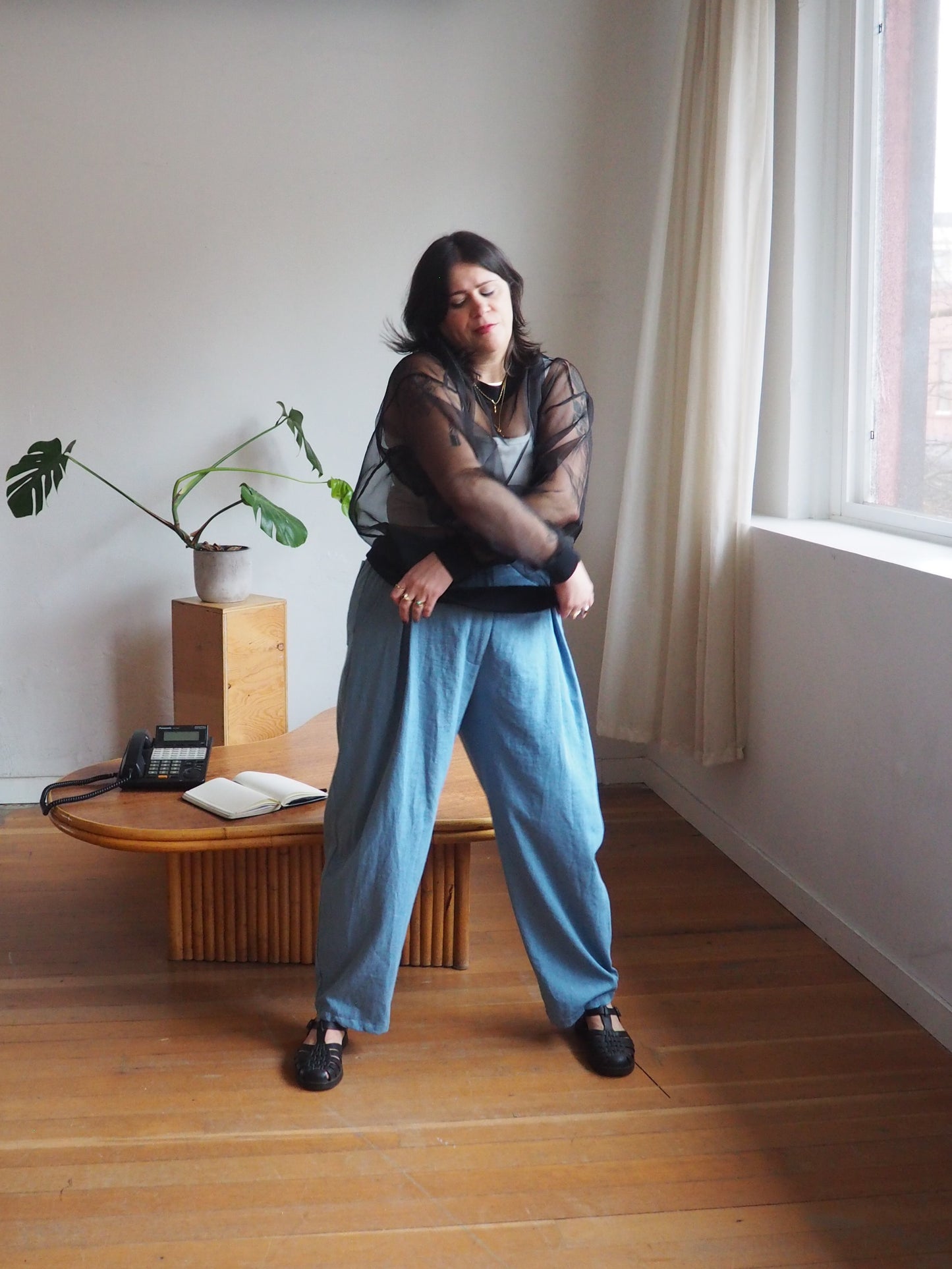 Katrina Silk Organza Pullover