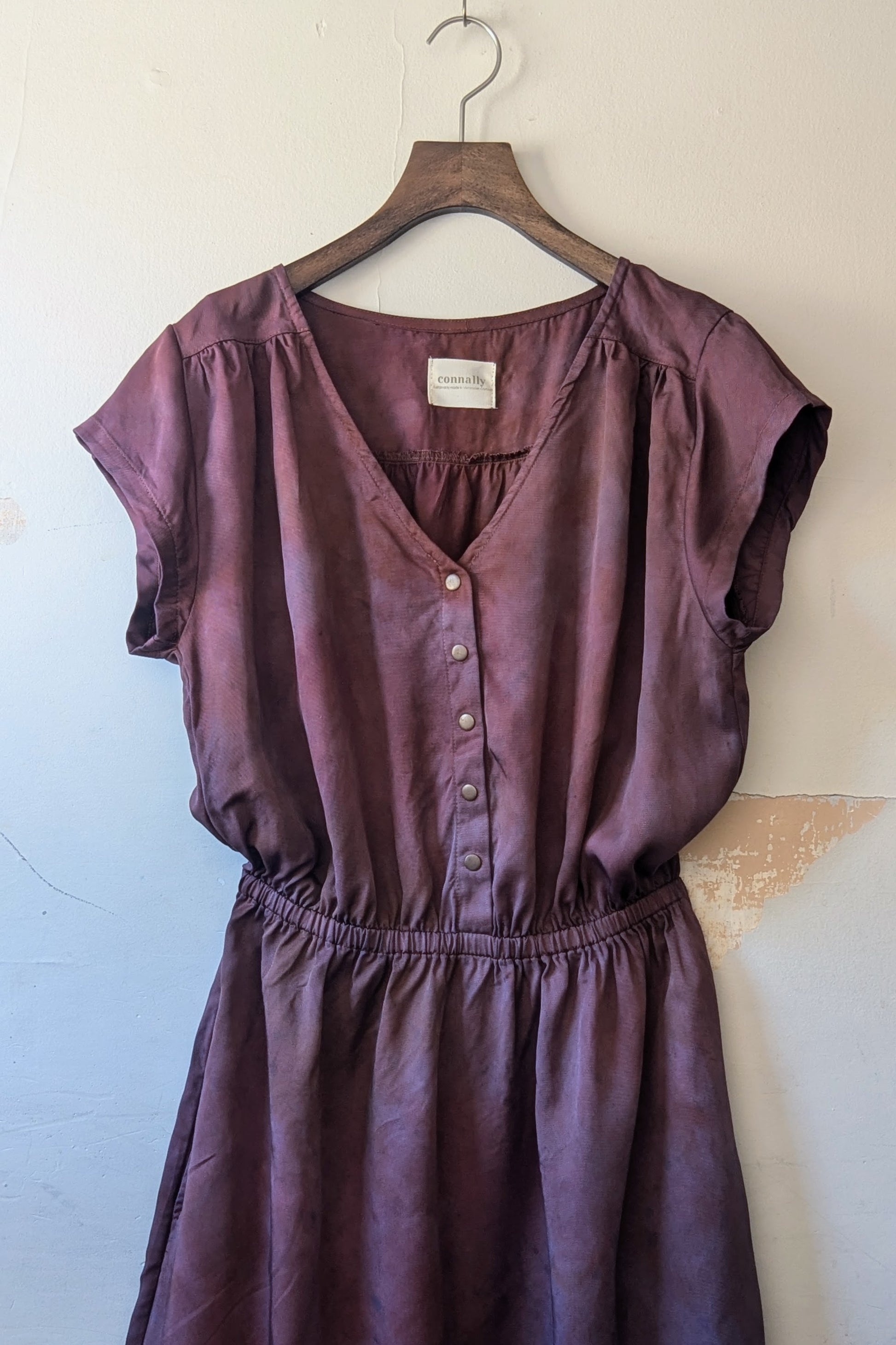 Gwen Dress in Fig by Connally Goods