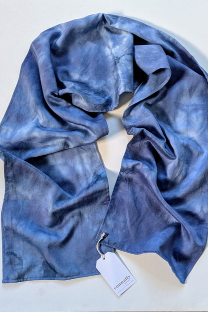 Hand-Dyed Superwash Cotton Scarf (Limited Edition)