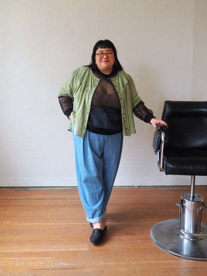 Katrina Silk Organza Pullover