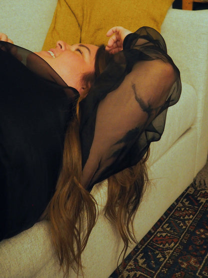 Katrina Silk Organza Pullover