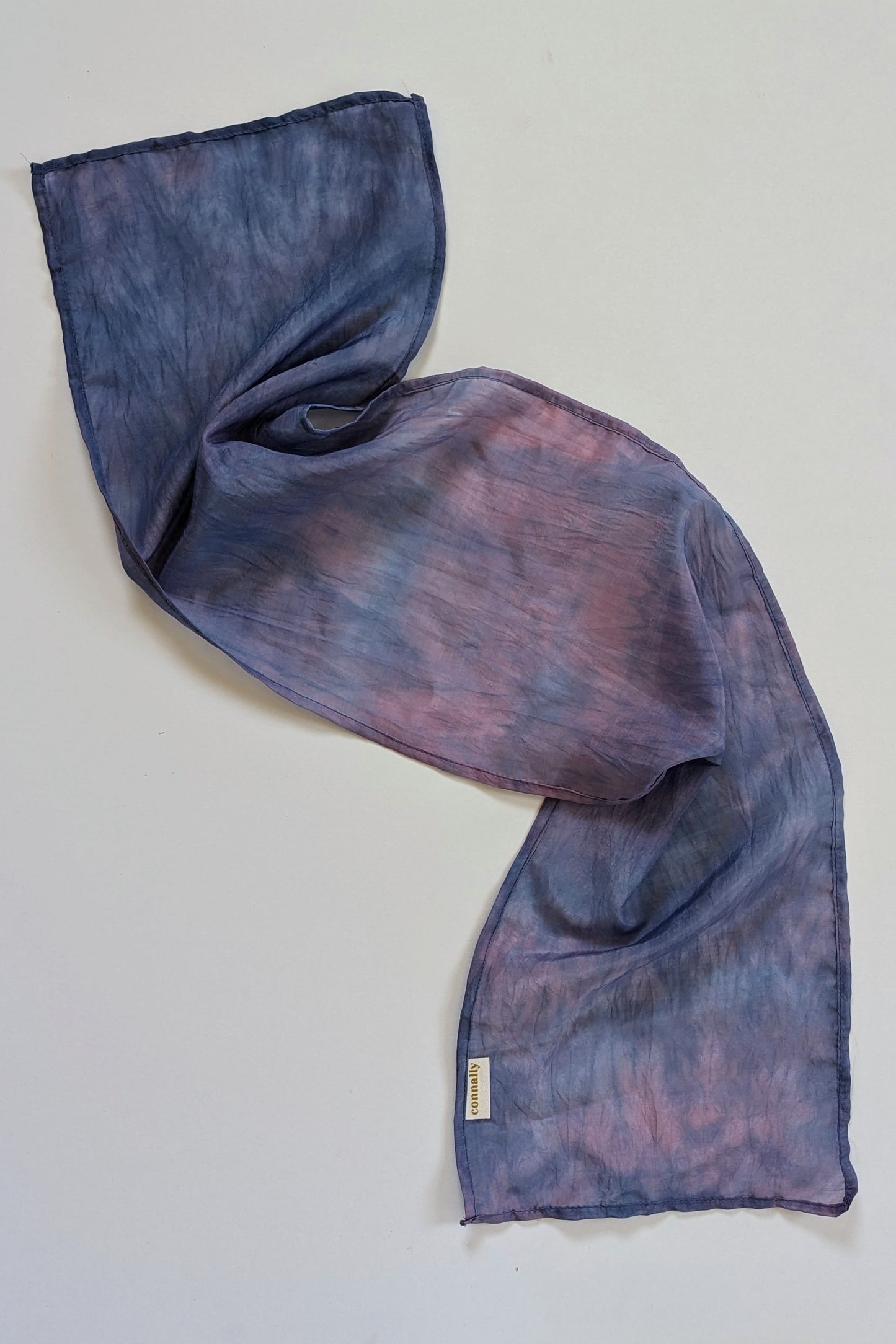 Hand Dyed Silk Scarf