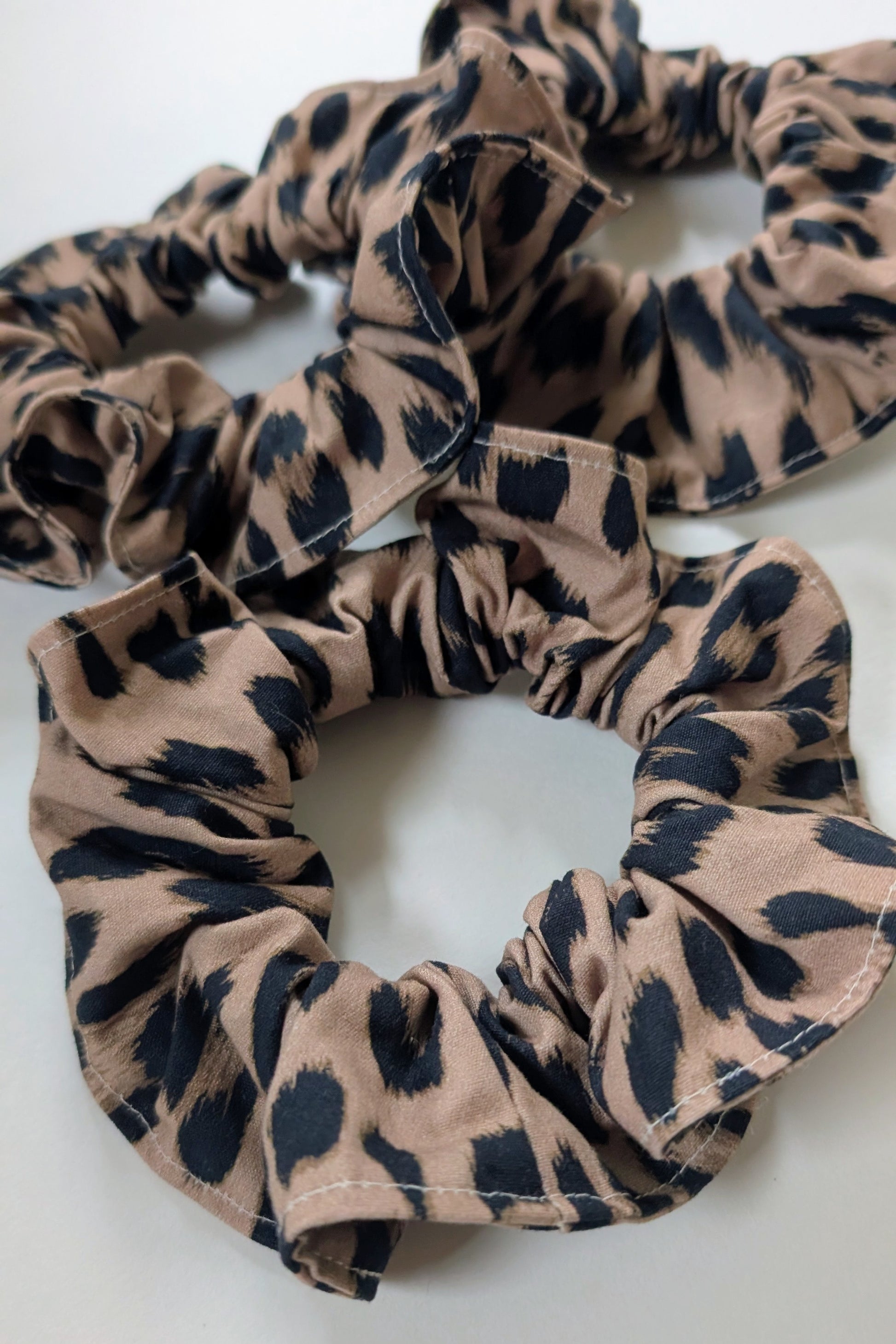 Leopard scrunchie by Connally Goods