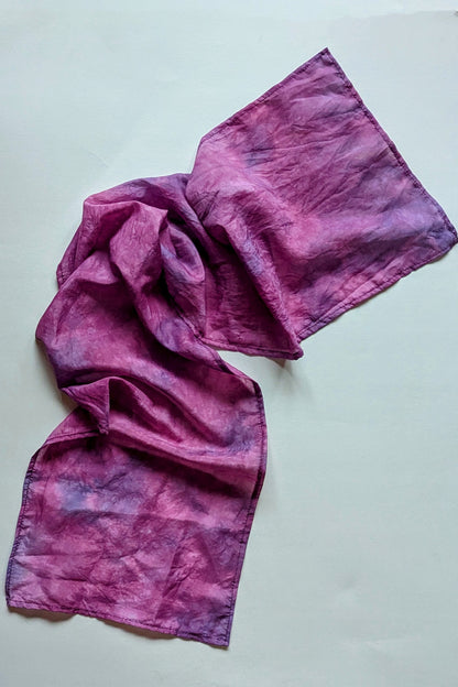 Hand Dyed Silk Scarf