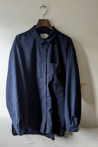 Navy Blue Ginsburg Shirt by Connally Goods