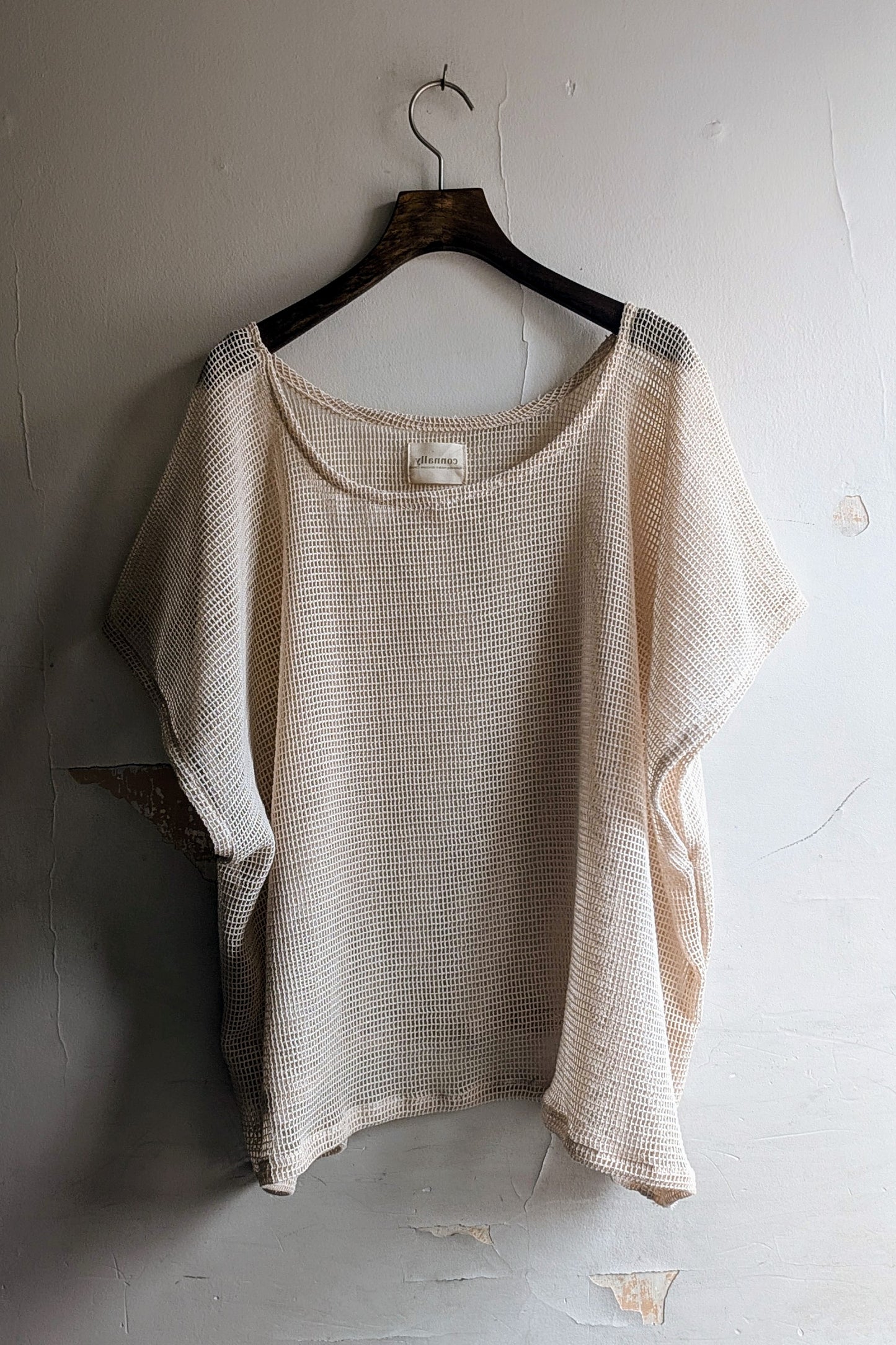 Organic Cotton Mesh Slouch Top (Sample Sale, Assorted Sizes)