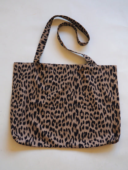 Loud Leopard × Connally Goods Leopard Print Tote Bag (Limited Edition)