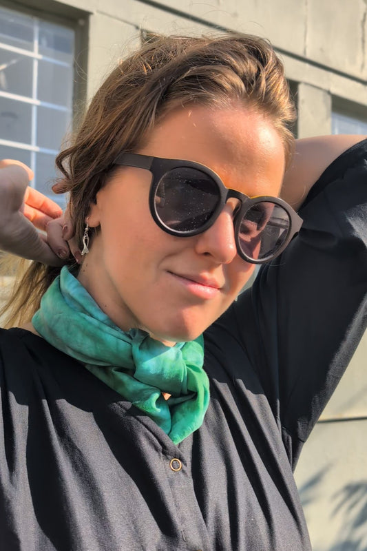 Regular Hand Dyed Silk Scarf
