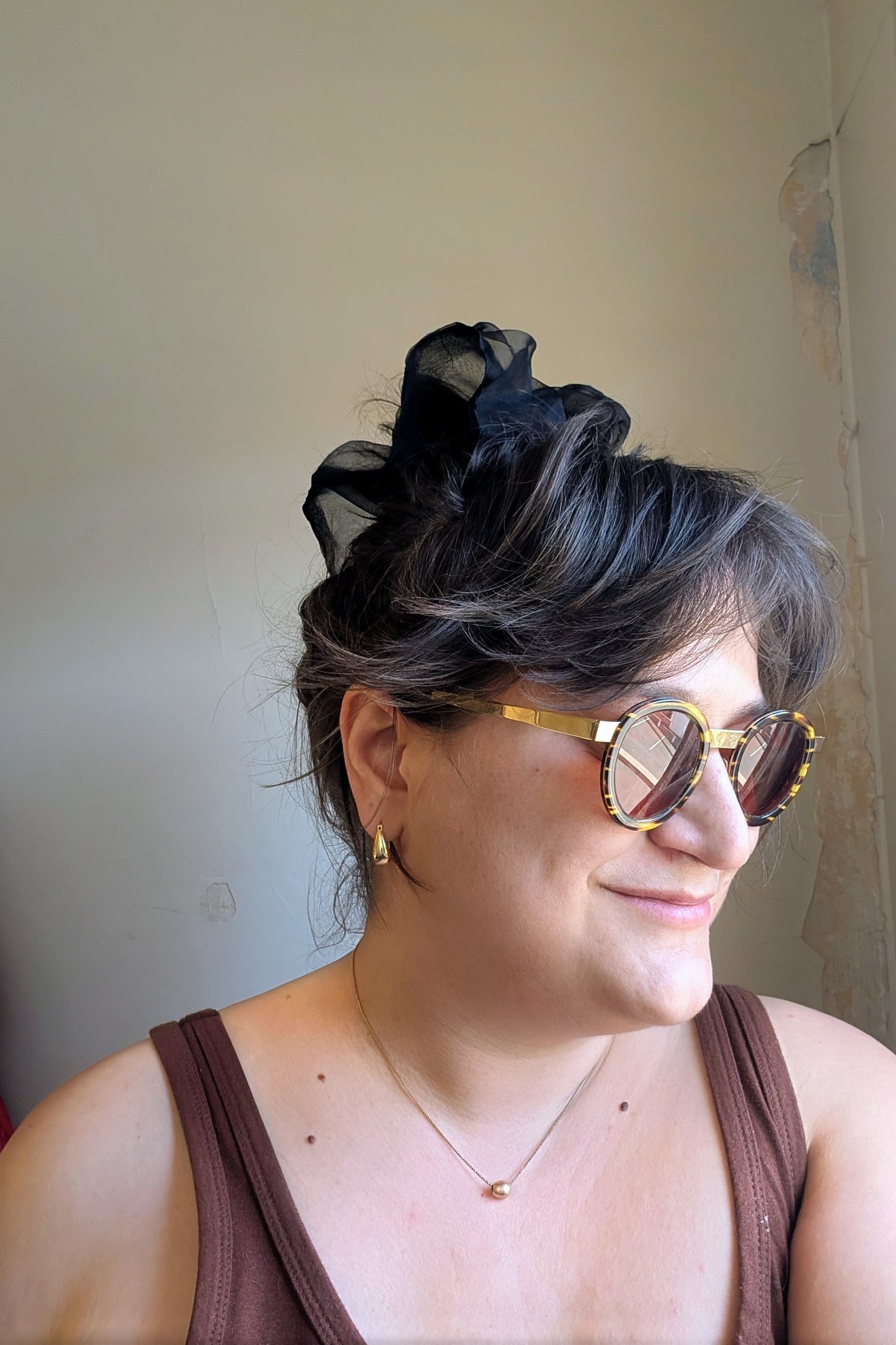 Jumbo Silk Organza Scrunchies